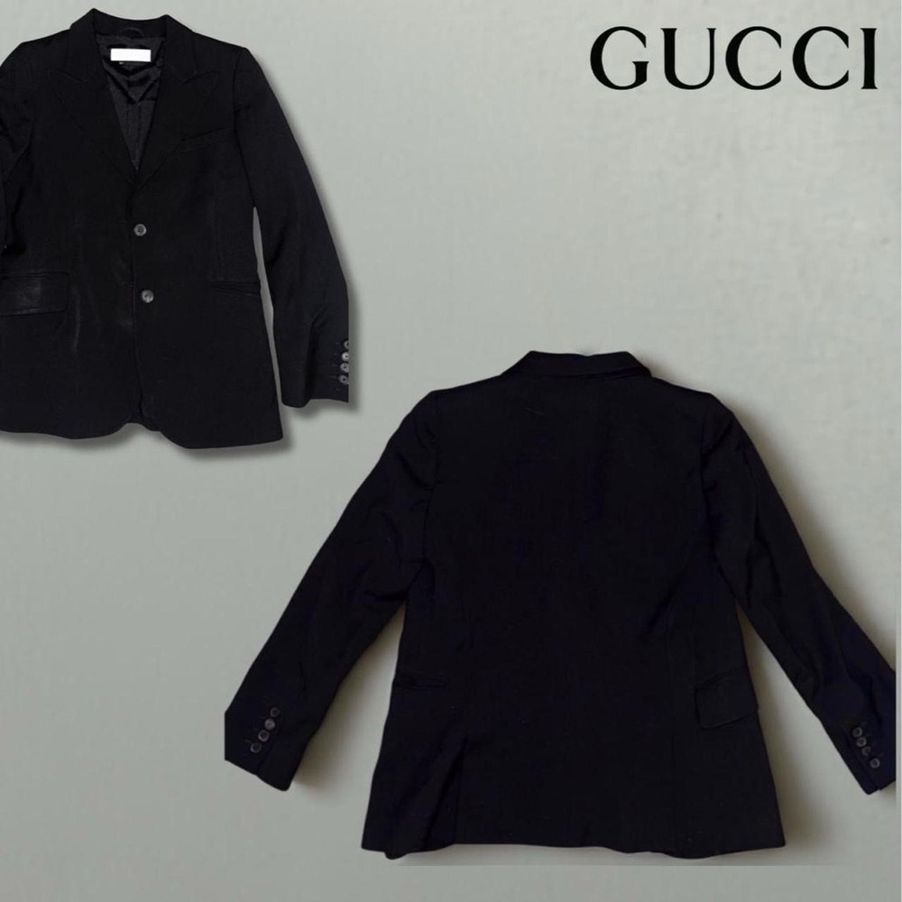 gucci fitted blazer